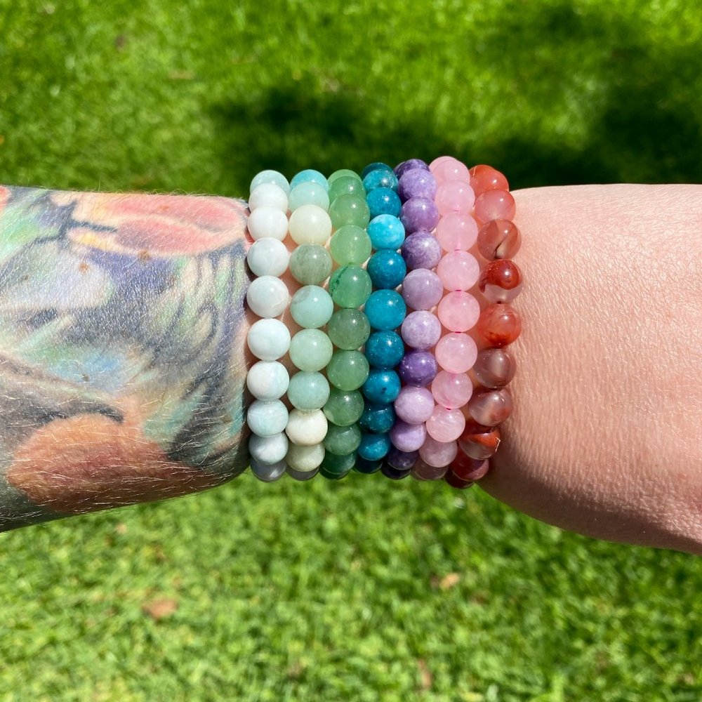 Crystal Stretch Bracelet 8mm